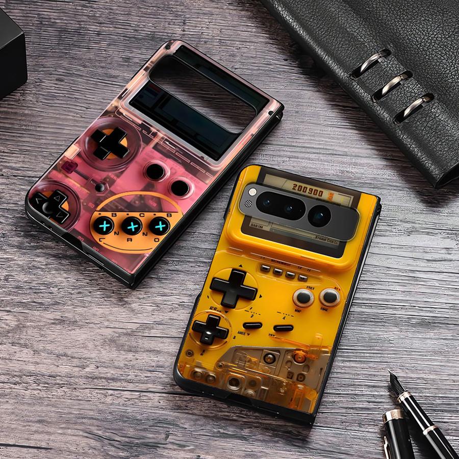 Gaming Console Cartoon - Retro Gaming Console Case for Google