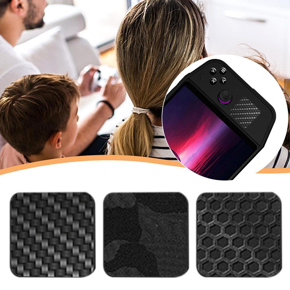 Handheld Gaming Console - Carbon Fiber Patterned Stickers For Legion