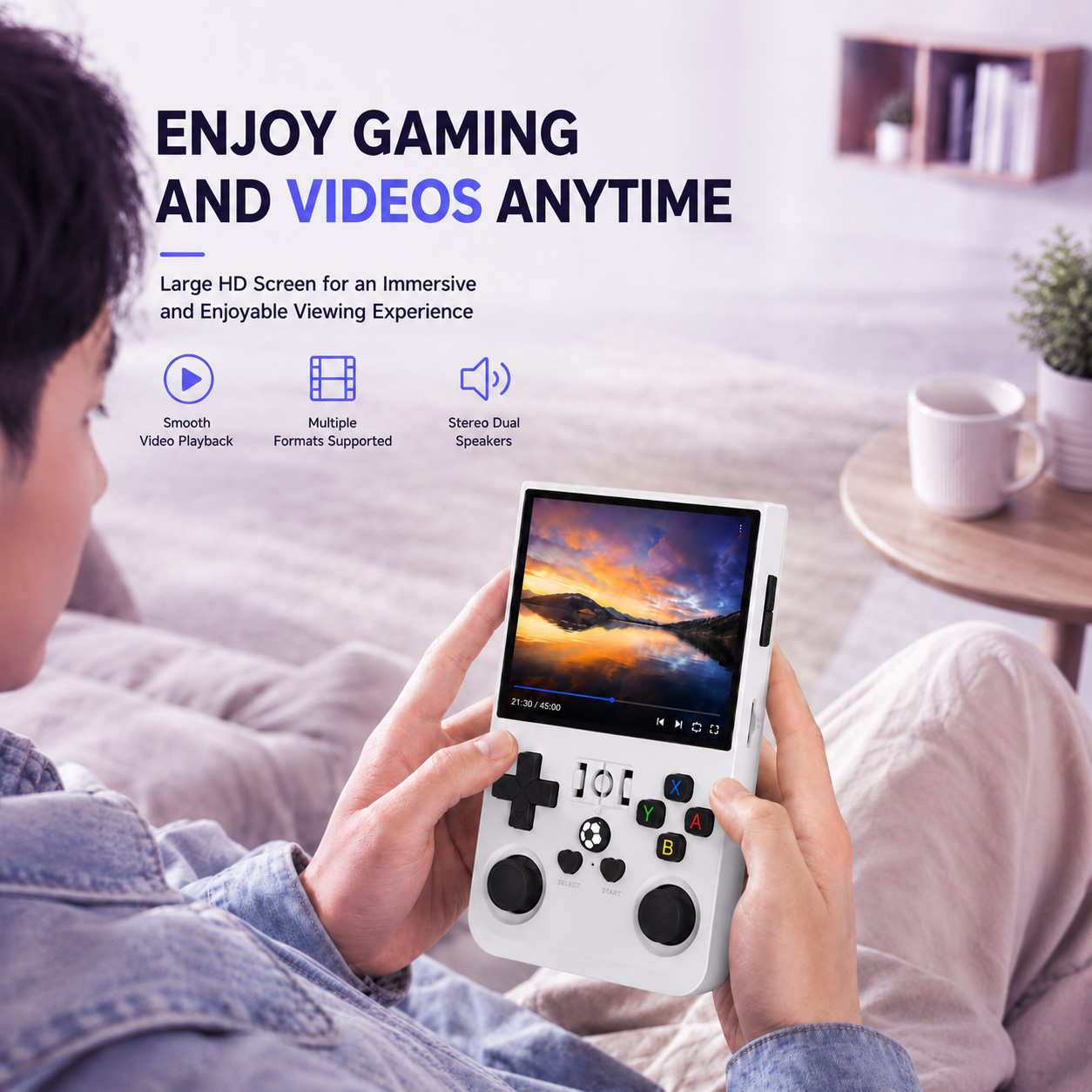 R36 Max Pro Multi‑Function Han - Gaming Console R36 Max recension och pris