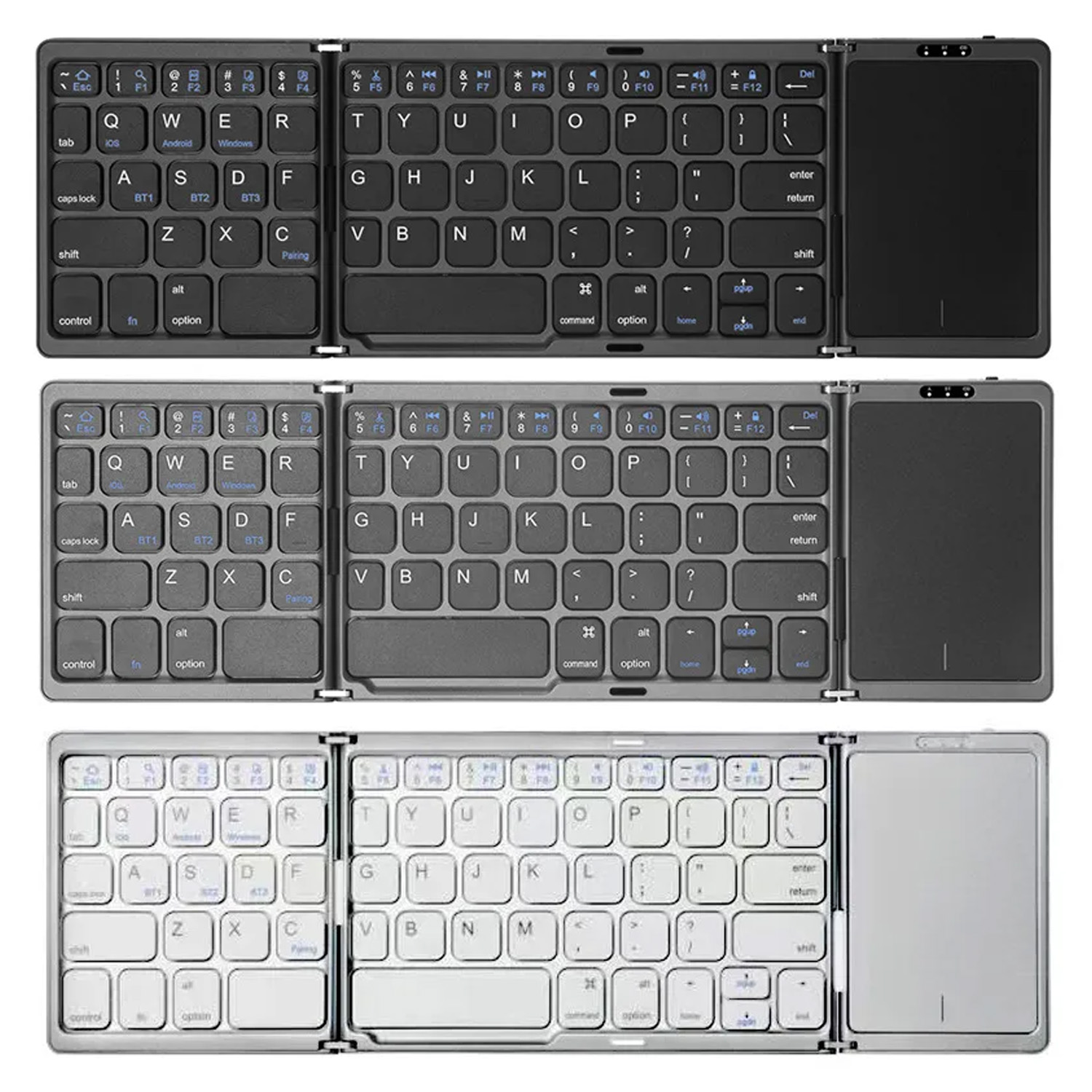 3‑Fold Bluetooth Keyboard with - Gaming Console Ipad recension och pris