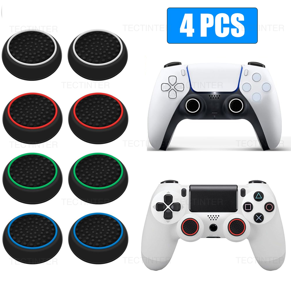 4PCS Silicone Analog ThumbStic - Gaming Console And Pc recension och pris