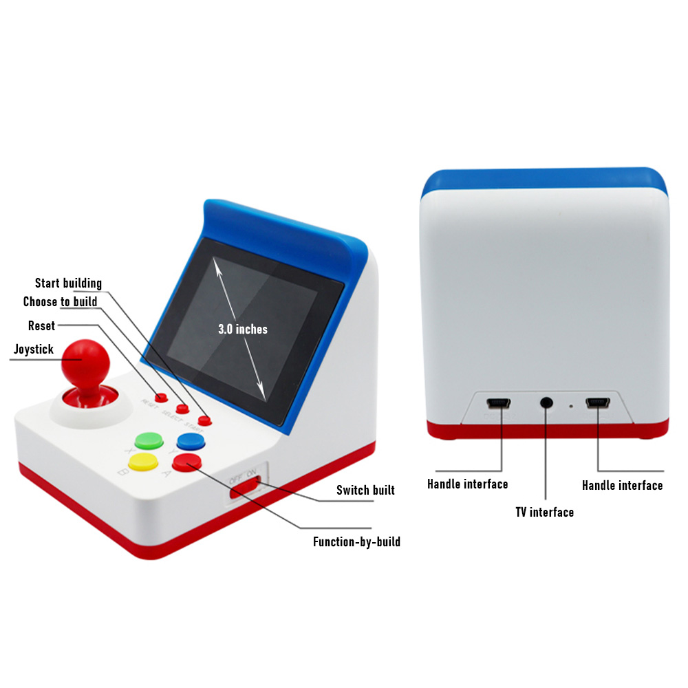 360 Video Games3inch 8Bit Port - Handheld Gaming Console recension och pris