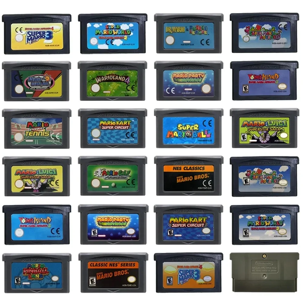Mali EUR/USA Version GBA Game  - Gaming Console Mario recension och pris
