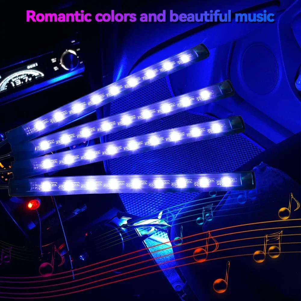 Neon LED RGB Car Underglow Bot - Led Gaming Light Strip recension och pris