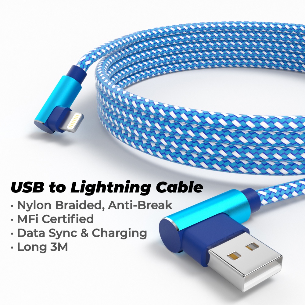 ANSEIP USB To Lighting Cable F - Gaming Console Ipad recension och pris