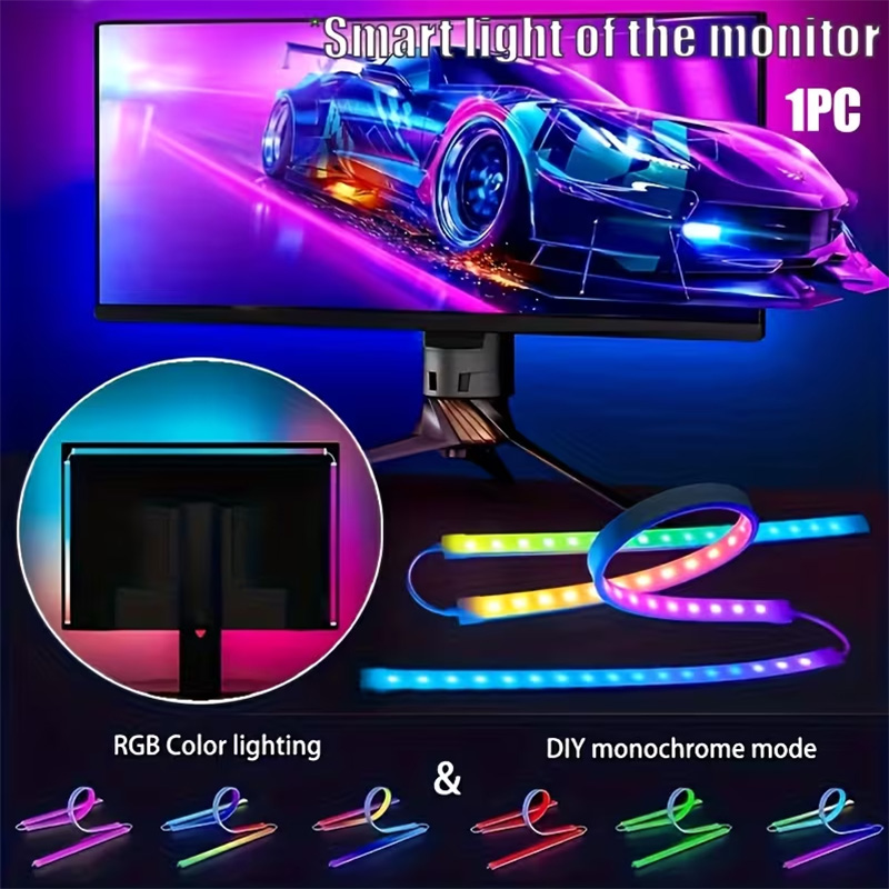 RGB Gaming Lights Strip Monito - Led Gaming Light Strip recension och pris
