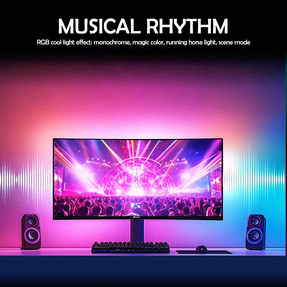 RGB Gaming Lights Strip Monito - Led Gaming Light Strip recension och pris