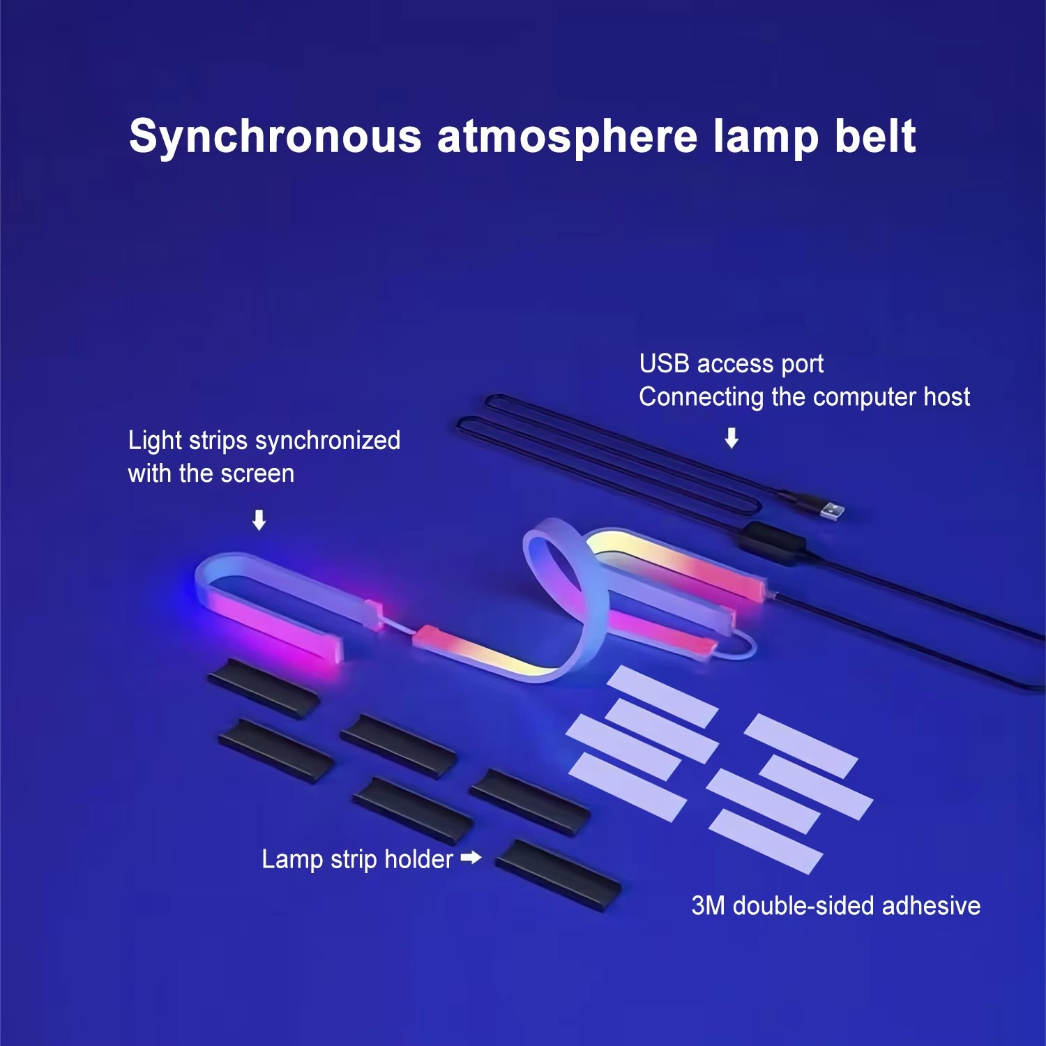 RGB Gaming Lights Strip Monito - Led Gaming Light Strip recension och pris
