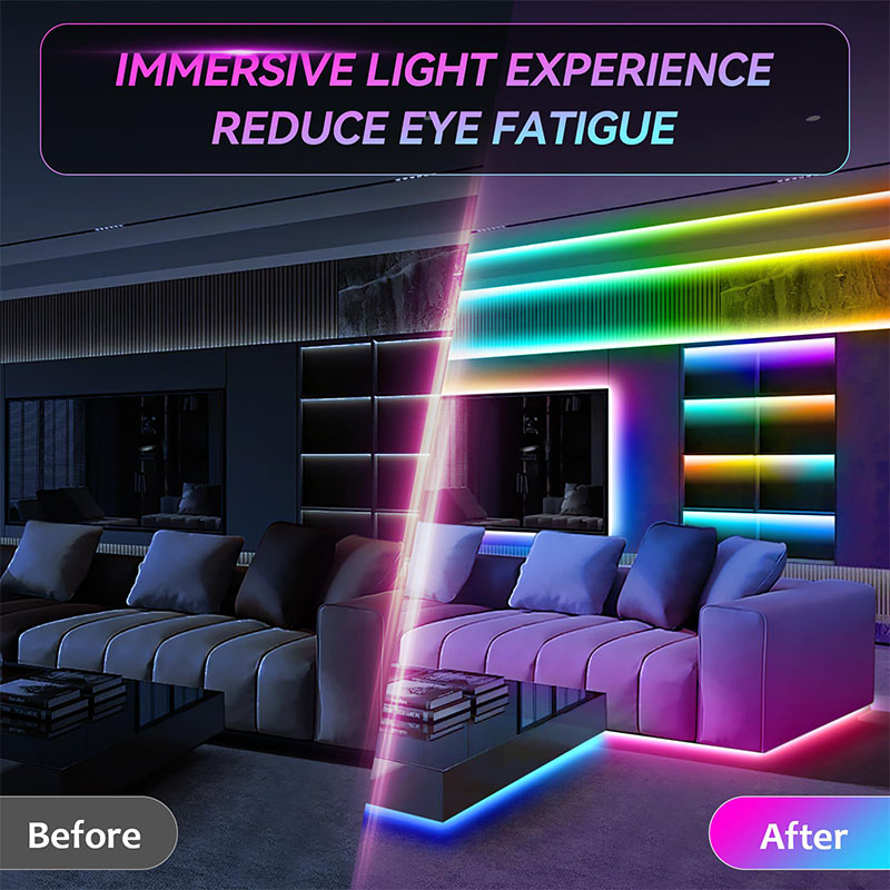 USB RGB LED Strip SMD3535 With - Led Gaming Light Strip recension och pris