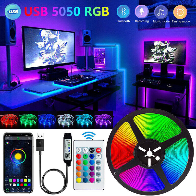 Bluetooth LED Lights Strip 505 - Led Gaming Light Strip recension och pris