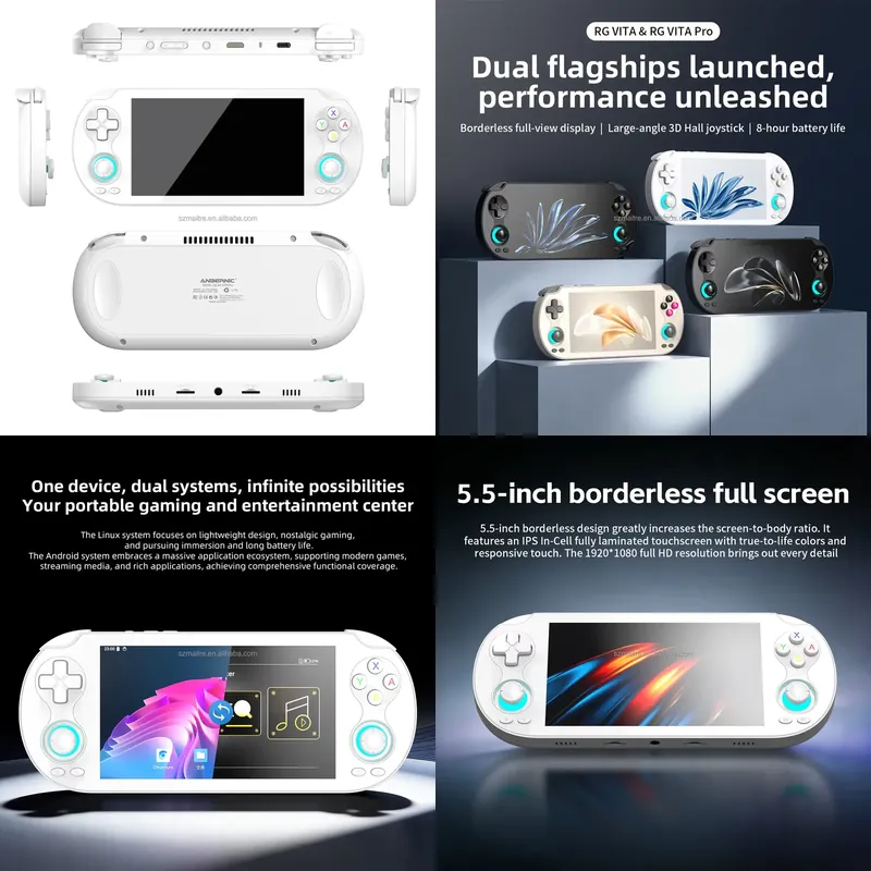 【CHIMU HOME】 5.5 inch touchscr - Handheld Gaming Console recension och pris