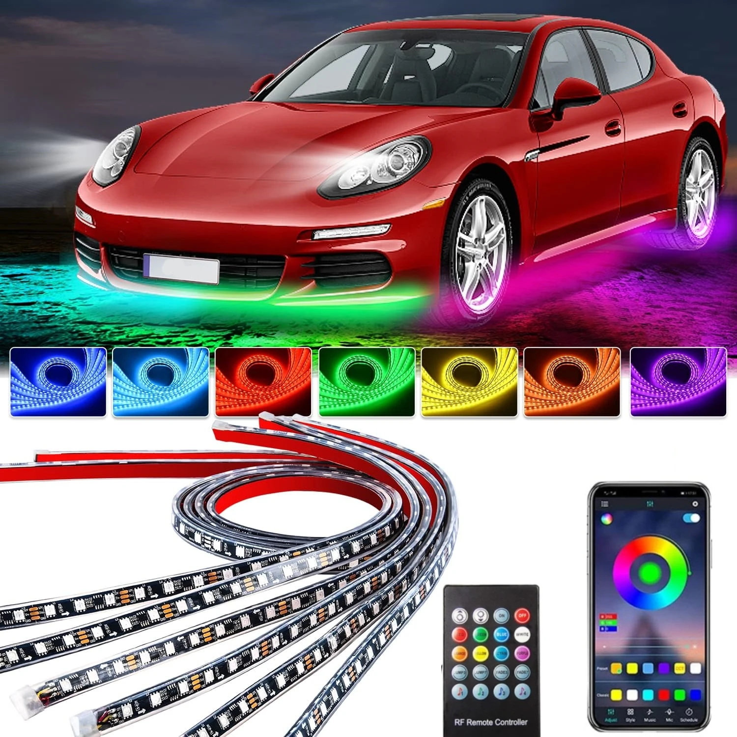 Car Underglow Neon Light Flexi - Led Gaming Light Strip recension och pris