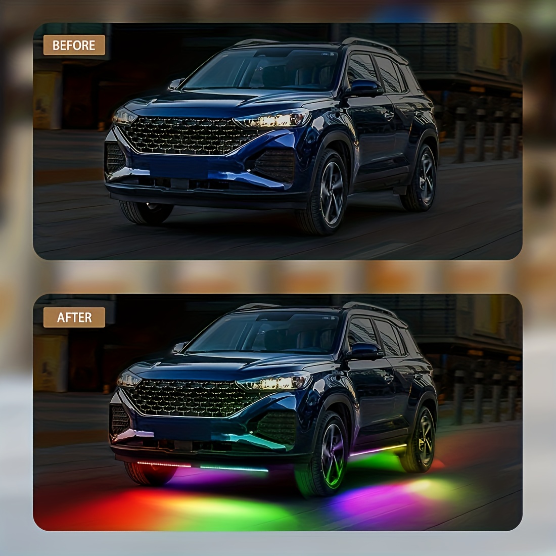 RGB Flexible Car Underglow LED - Led Gaming Light Strip recension och pris