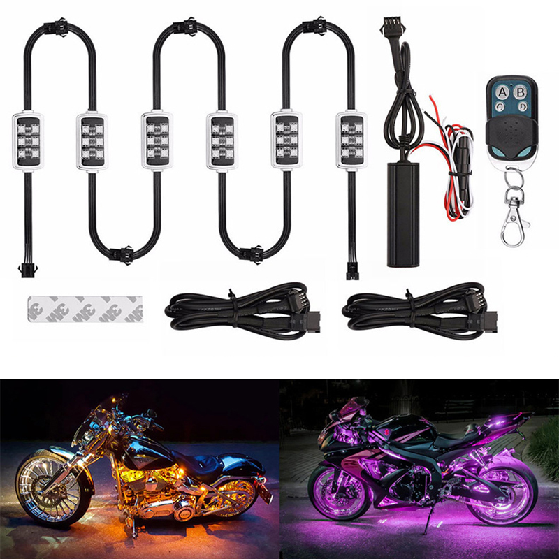 Niscarda Car Motorcycle RGB LE - Led Gaming Light Strip recension och pris