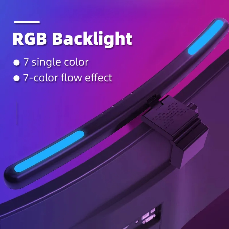 Curved LED Monitor Light Bar U - Led Gaming Light Strip recension och pris