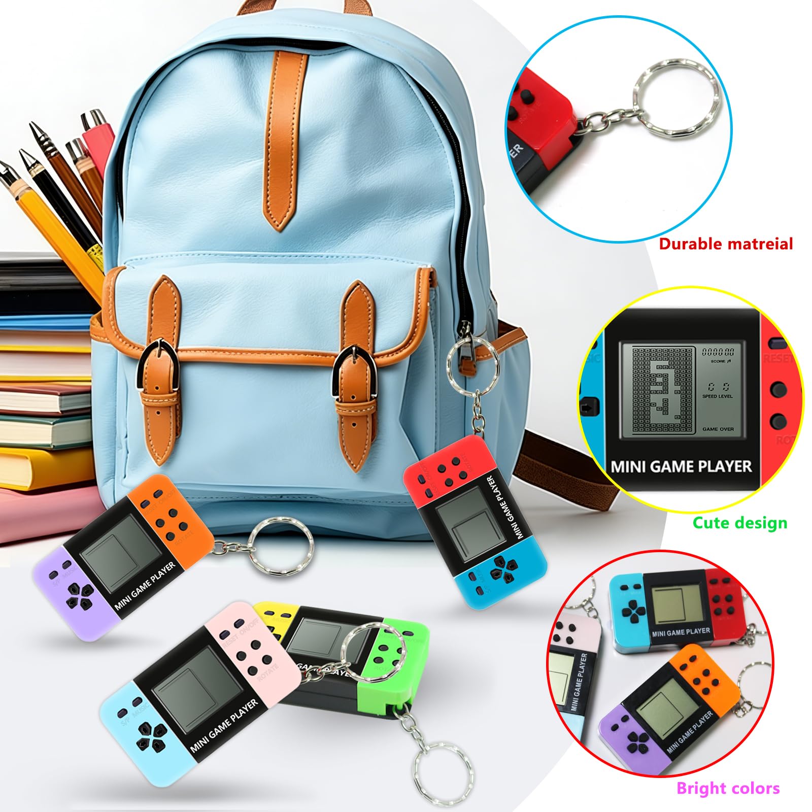 10-120pcs Kids Mini Handheld G - Handheld Gaming Console recension och pris